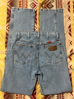 Wrangler Light Blue Straight Leg Jeans